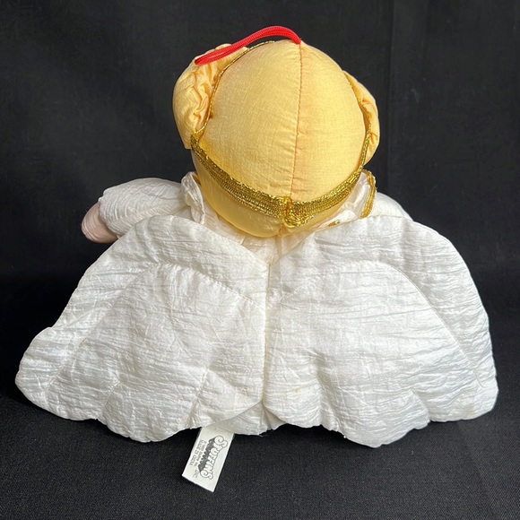 Vintage Stuffins Parachute Nylon Plush Angel with "An Angel Gets Her Wings" Book - Picture 5 of 12